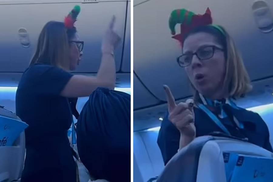 TUI flight attendant applauded by passengers after exploding at 'abusive and racist' travellers