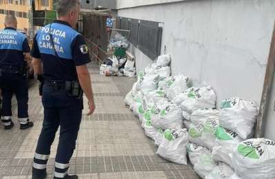 Nearly 800 people reported for illegally dumping rubbish on the streets of Las Palmas 