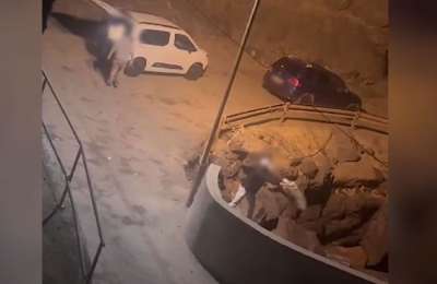 VIDEO: Culprits caught on CCTV illegally dumping rubbish into the sea in Tenerife