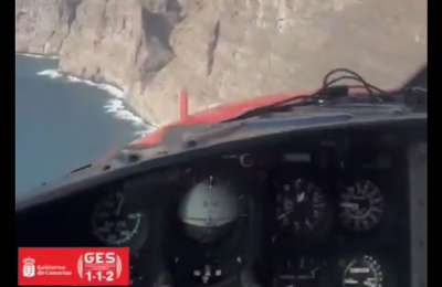 VIDEO: Hiker rescued by helicopter after fall in Los Gigantes