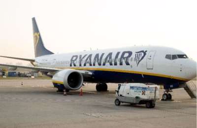 Ryanair flight to Stansted diverted to Tenerife due to suspected tail strike