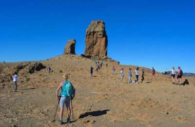 Limited access to Roque Nublo comes into effect along with shuttle bus service