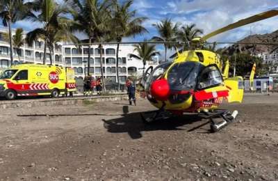68-year-old woman airlifted to hospital after falling onto rocks at Playa del Cura