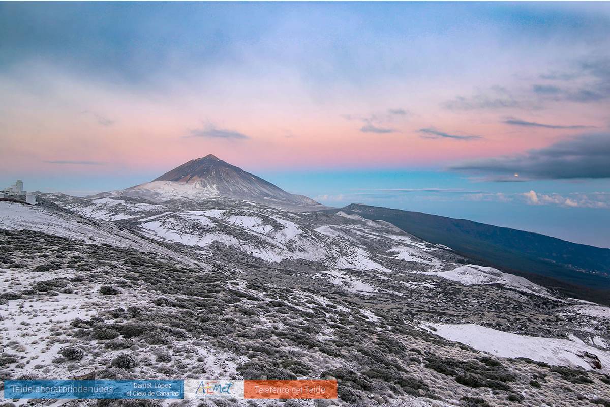 AEMET issues an alert for frost and cold weather in Tenerife 
