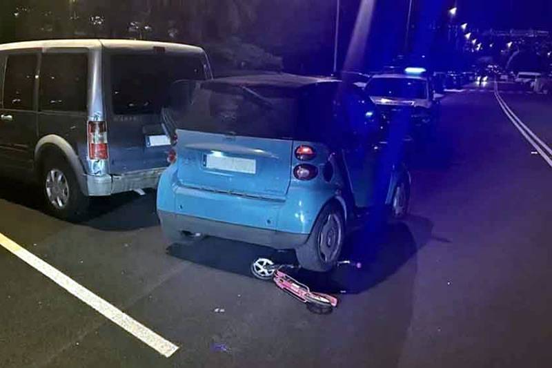 7-year-old girl hospitalised after being hit by car on pedestrian crossing in Los Cristianos