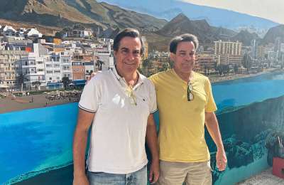 The 30 metre mural of Los Cristianos will officially be inaugurated on Monday