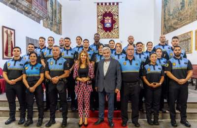 Adeje reinforces public safety with 20 new trainee police officers