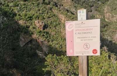 Canarian Police detain ten hikers and a guide for using a prohibited trail in Anaga