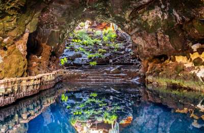 An underwater volcanic tunnel in the Canary Islands is nominated for World Geological Heritage status