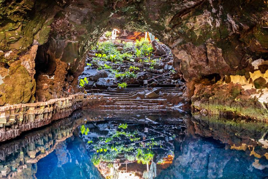 An underwater volcanic tunnel in the Canary Islands is nominated for World Geological Heritage status