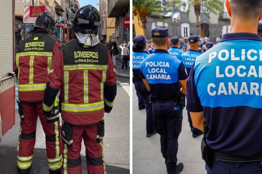 Police and firefighters to protest in Las Palmas over unpaid overtime