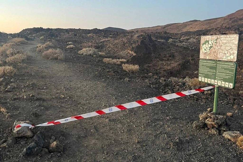 Tenerife Cabildo imposes restrictions on Teide and mountain areas due to weather warnings