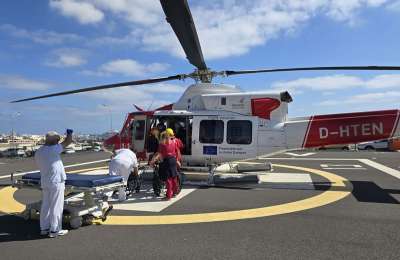 Cyclist dies from serious head injury after falling into a ravine in Fuerteventura