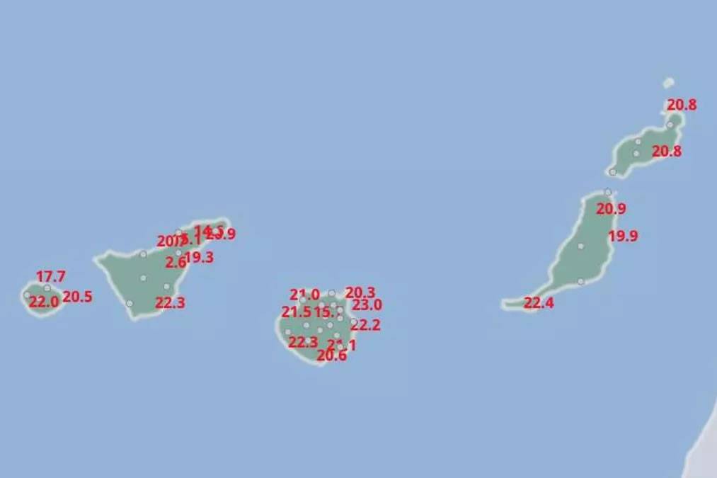 Telde records heaviest rainfall in the Canary Islands with 31 litres per square metre