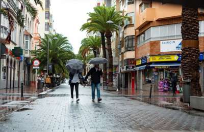 Thursday Weather: Heavy rain and possible thunderstorms across the Canary Islands 