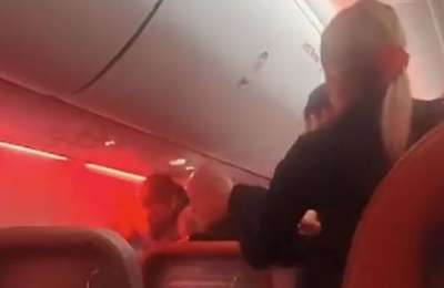 Chaos on Jet2 flight from Belfast as drunk passenger had to be 'held down' for an hour!