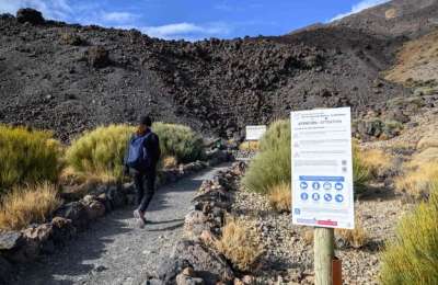 Teide hiking trails reopened after ice and snow clearance completed 