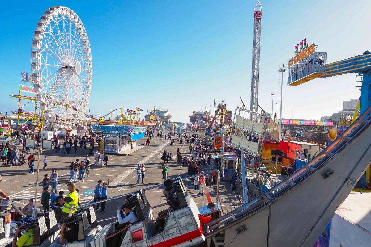 Santa Cruz extends the carnival fair with reduced prices this weekend
