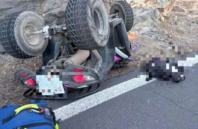 22-year-old woman seriously injured in quad bike accident in Tenerife