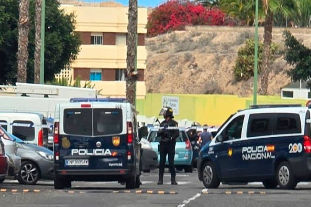 Six arrested after attempted armoured van robbery in Las Palmas