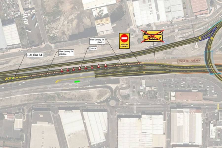 Major traffic disruptions announced for the TF-1 in Las Chafiras