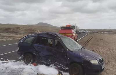 Woman seriously injured in traffic accident in La Oliva