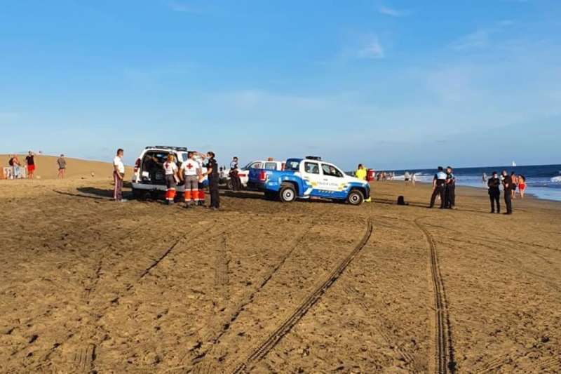 Man drowns at Maspalomas Beach in Gran Canaria
