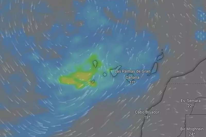 Canary Islands bid farewell to the rain but another Atlantic storm looms next week