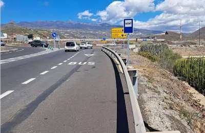 Construction begins on new bus stops in Las Chafiras and Oroteanda