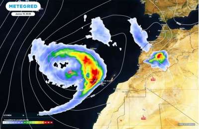 Canary Islands Government issues weather alert as Storm Olivier approaches