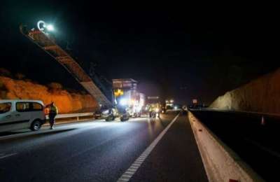 Closure of two TF-1 lanes in Las Chafiras confirmed for three nights