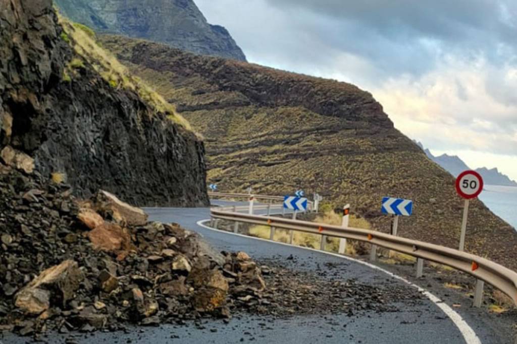 Tenerife maintains trail and road closures following Storm Olivier