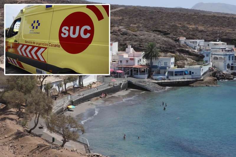 Man dies after being pulled from the sea at beach in Costa Adeje