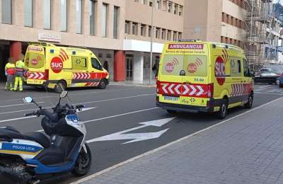 14-year-old boy in critical condition after falling from the 8th floor of a building in Las Palmas