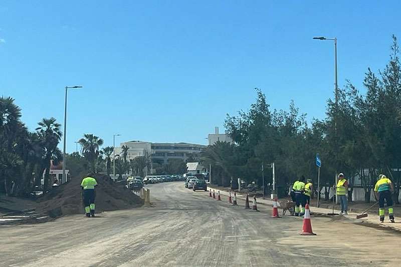 Flooding in Lanzarote forces temporary hotel closures in Costa Teguise