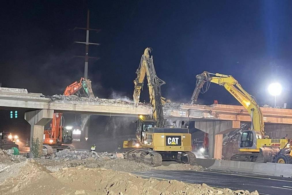 Major diversions on the TF-1 motorway in the south from Monday