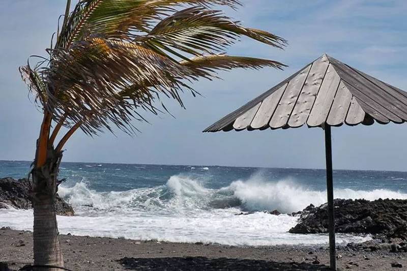 Wind and light rain forecast in parts of the Canary Islands this Saturday