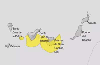 The islands end Easter with yellow weather warnings for wind and rough seas