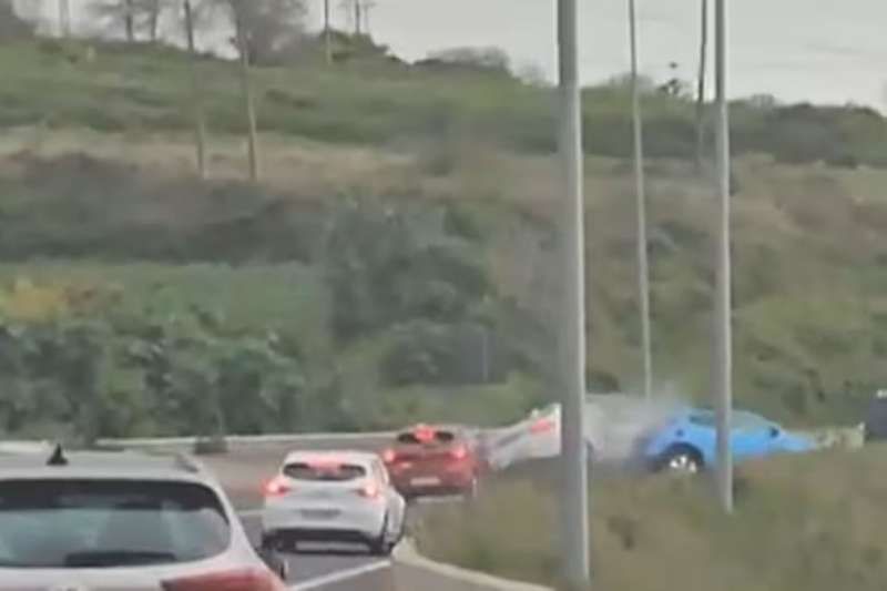 VIDEO: Guardia Civil investigates dangerous driving accident on TF-5 motorway
