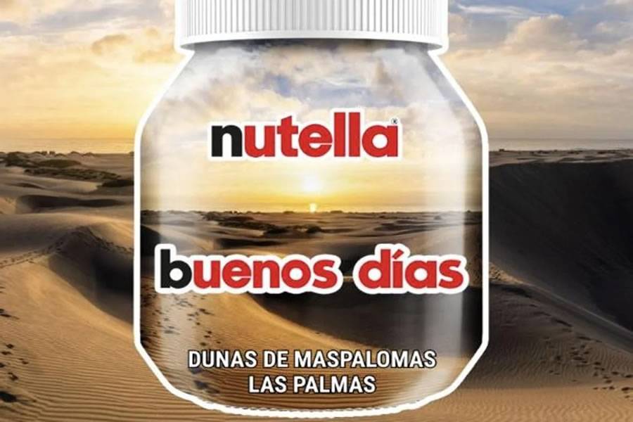 Nutella Celebrates the Canary Islands' Beauty with New Limited Edition Jar