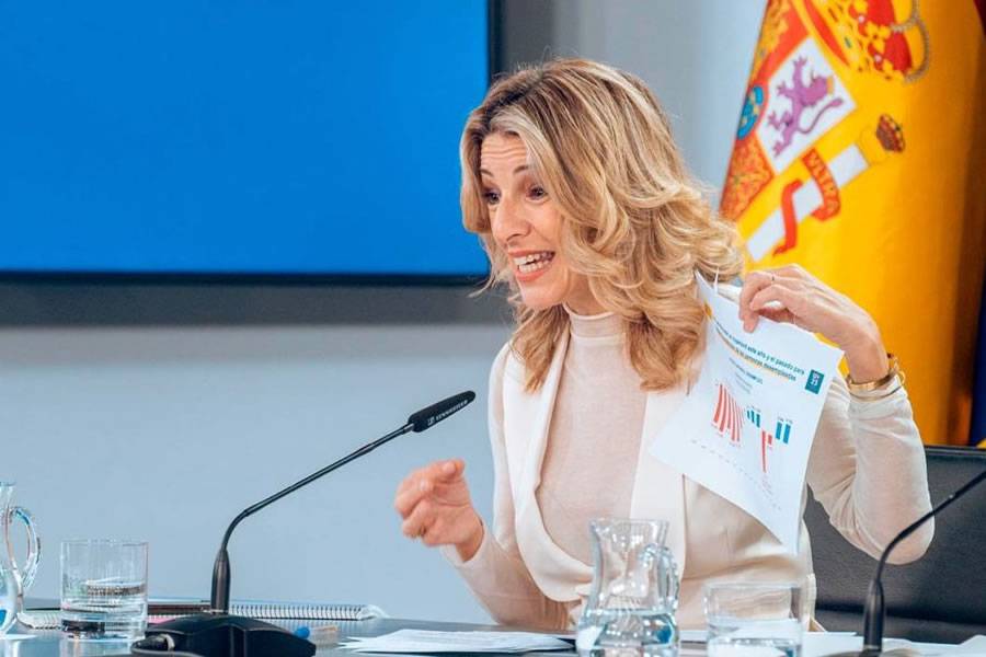 Yolanda Díaz confirms approval of reduced working hours 