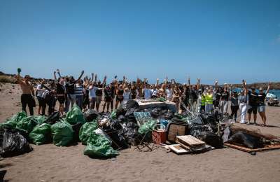 Los Enojados Beach Clean-Up Collects 850kg of Rubbish