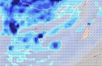 More rain in the Canary Islands this week