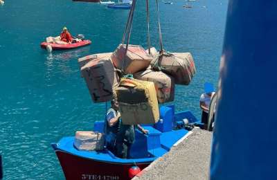 Guardia Civil recover floating drug packages off Canary Islands coast