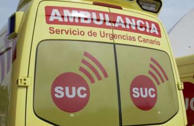 Woman injured in three-vehicle collision in the south of Tenerife