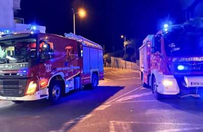 Woman injured in fire at aparthotel in Los Cristianos in the south of Tenerife 