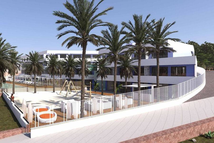 New luxury tourist apartment complex planned for San Agustín Beach in Gran Canaria