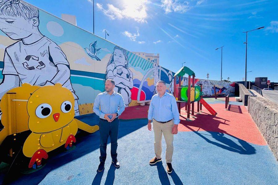 Shaded areas to be installed in children’s play parks in Lanzarote