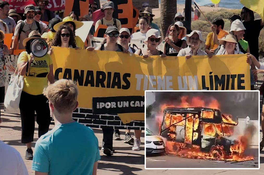 Huge turnout expected for protests against tourism model today in 15 locations