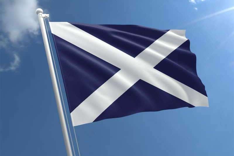 Why do Tenerife and Scotland have the same flag?